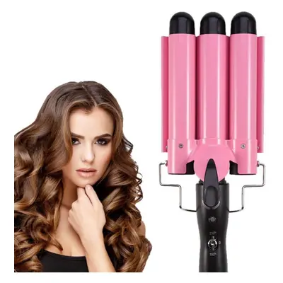 (25mm) Barrel Ceramic Hair Crimper Iron Salon Styler Hair Curler Waver Fast Heating