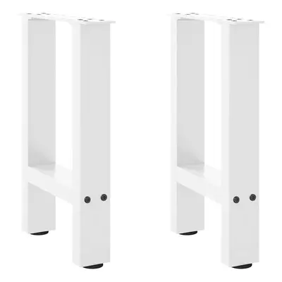 (white, x (42-43) cm/ pcs) vidaXL Coffee Table Legs Desk Legs Metal Furniture Legs Bar Stand DIY