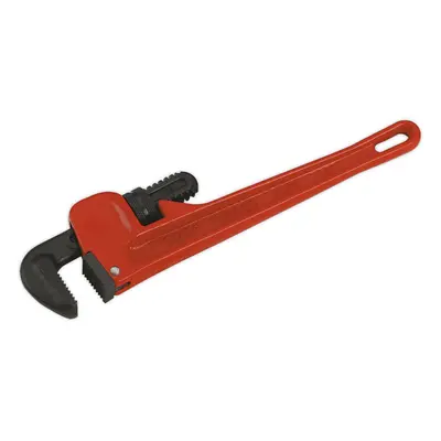 350mm Cast Steel Pipe Wrench - European Pattern - 13-50mm Carbon Steel Jaws