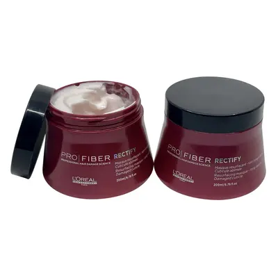 L'Oreal Professional Pro Fiber Rectify Resurfacing Mask 6.76 OZ Set of