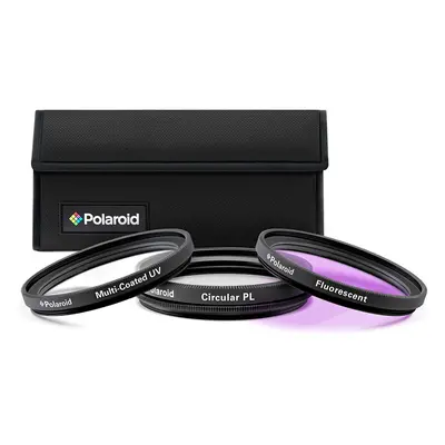 (72mm) Polaroid 3-piece Camera Lens Filter Kit