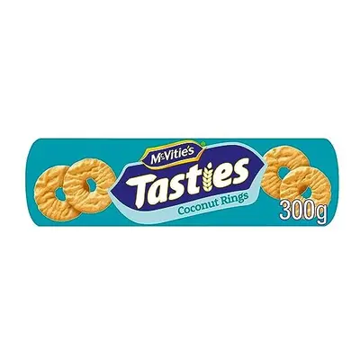 McVitie's Tasties Coconut Rings Biscuits 300g