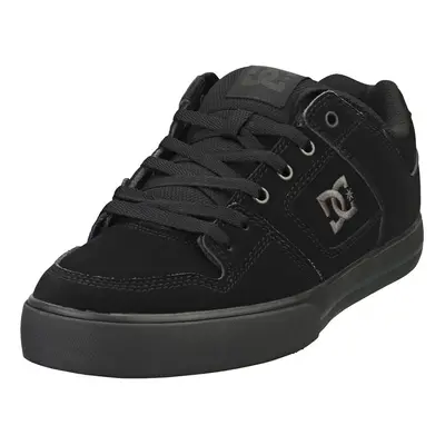 (10) DC Shoes Pure Mens Skate Trainers in Black Black