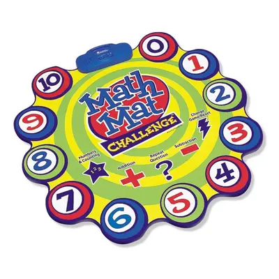 Learning Resources Math Mat Challenge Game Multi-color Dia in