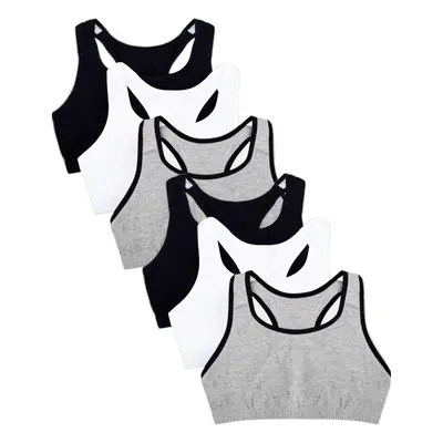 Fruit of the Loom Women's Built Up Tank Style Sports Bra Value Pack H