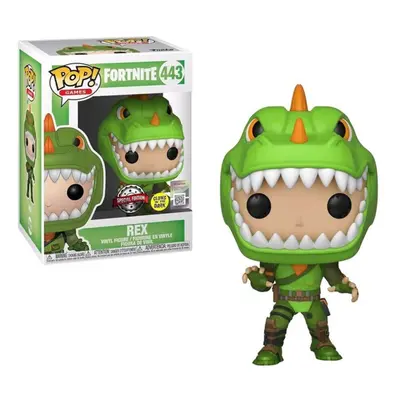 Fortnite Rex Glow US Exclusive Pop! Vinyl