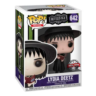 Funko Pop Movies: Lydia Deetz with Handbook Collectible Figure Multic