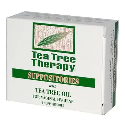 Tea Tree Therapy Vaginal Suppositories with Oil, Count