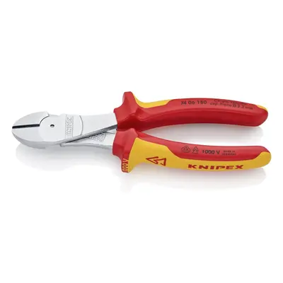 KNIPEX High Leverage Diagonal Cutter 1000V-insulated (180 mm) 06