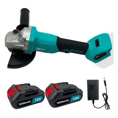 Cordless Brushless125mm Angle Grinder+2Battery 5.5A+Charger