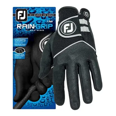 RainGrip Ladies Golf Gloves Pair,Black