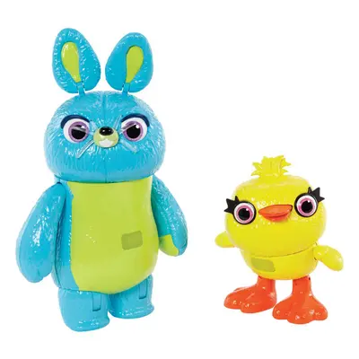 Disney Pixar Toy Story Ducky and Bunny 2-Pack in Movie-inspired Relative Scale Interactive, Talk