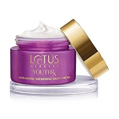 Lotus Herbals Youth Gineplex Compound Anti Ageing Nourishing Night Cream Gm