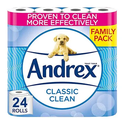 Andrex? Classic Clean Toilet Roll (24 Pack)