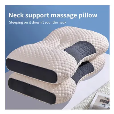 Neck Pillow Help Sleep And Protect The Neck Cervical Orthopedic Household Soybean Fiber SPA Mass