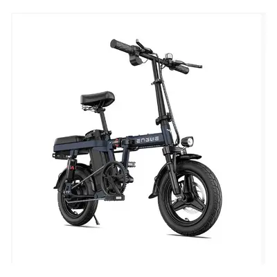 ENGWE T14 Folding Electric Bikes 14" 48V10Ah E-Bike Blue