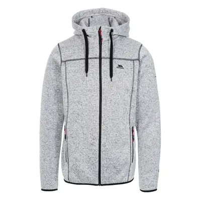 (L, Ghost Marl) Trespass Mens Odeno Fleece Jacket