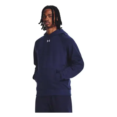 Under Armour Men's Rival Fleece Hoodie (410) Midnight Navy / / White