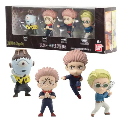 BANDAI Namco - Jujutsu Kaisen Adverge Figure Box Set C (Yuji Itadori Kento Nanami Ryomen Sukuna 