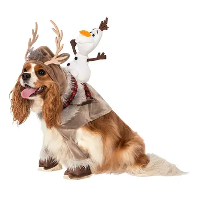 Rubie's Disney Frozen Pet Costume Sven with Olaf Rider Small