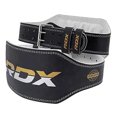 RDX Weight Lifting Belt for Fitness Gym Adjustable Leather Belt 6&quot Padded Lumbar Back Suppor