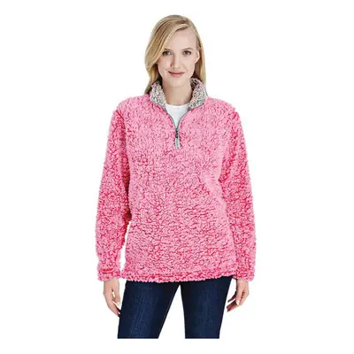 Ladies Epic Sherpa Zip - OATMEAL HEATHER - S(D0102H762KX)