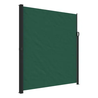 (dark green, x cm) vidaXL Retractable Side Awning Outdoor Privacy Screen Balcony Sunshade Shelte