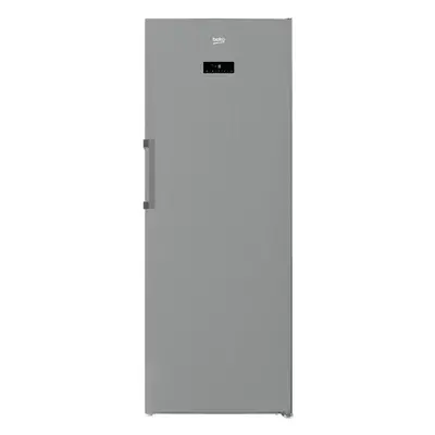 Beko Frost Free Upright Freezer - Stainless Steel Effect - D Rated