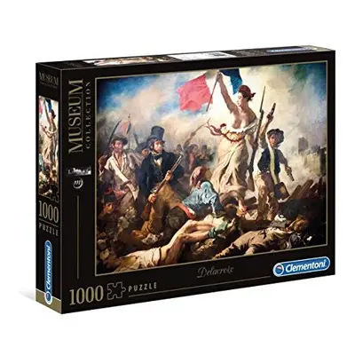 Clementoni - - Museum Collection Puzzle Louvre - Delacroix, Liberty Leading the People - pieces 