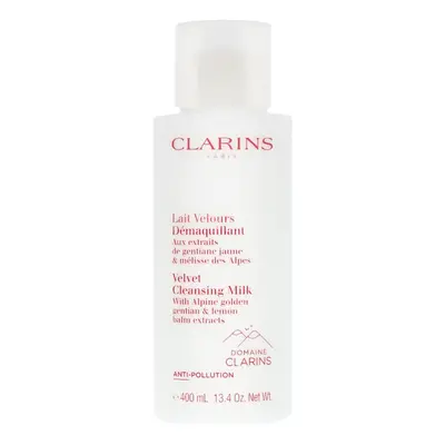 Clarins Velvet Cleansing Milk ml - With Alpine Golden Gentian & Lemon