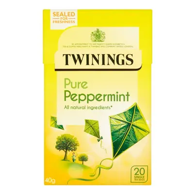 Twinings Pure Peppermint Tea Bags 20s (Pack of 8)