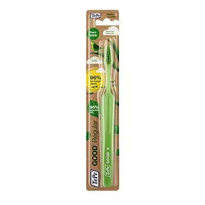 TePe Good Regular Soft - User-Friendly Toothbrush Made from Renewable raw Materials with Soft br