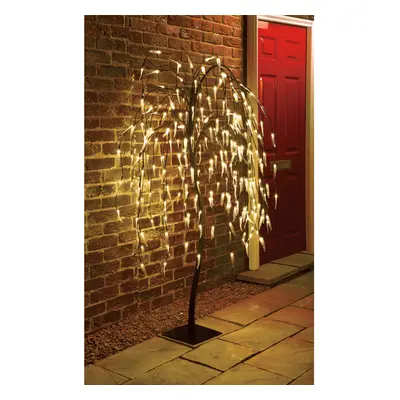 5 ft Weeping Willow Tree Warm White LED Indoor/outdoor G-0398