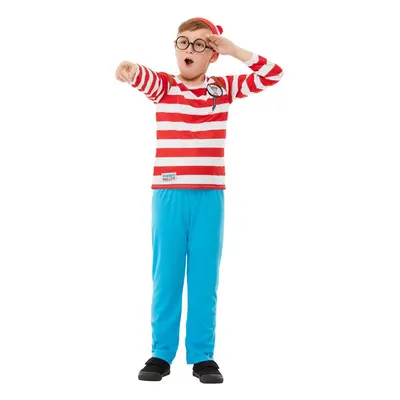 Boys Where's Wally? Deluxe Fancy Dress Costume