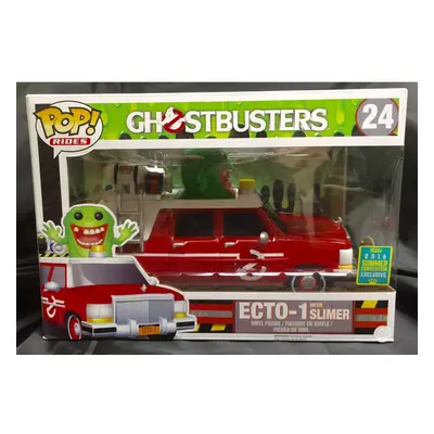 Funko Ghostbusters Funko POP! Movies ECTO-1 with Slimer Exclusive Viny