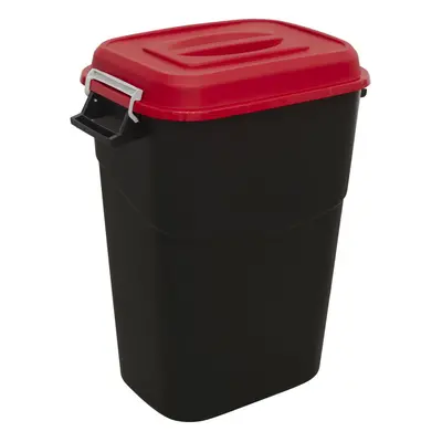 Sealey Refuse/Storage Bin 95L - Red BM95R