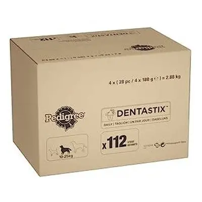 Pedigree DentaStix Sticks Functional Snacks, Daily Dental Chews for Medium Dogs (10 - kg), Megap