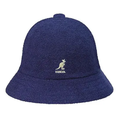 Kangol 0397BC-NV411-S Bucket Bermuda Unisex Hat, Navy - Small