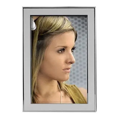 Hama Philadelphia Portrait Picture Frame (Photo Size x cm) Silver