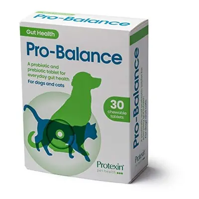 Protexin Pet Health Pro-Balance Probiotic for Dogs and Cats Ã¢ÃÃ Daily Chewable Probiotic and 