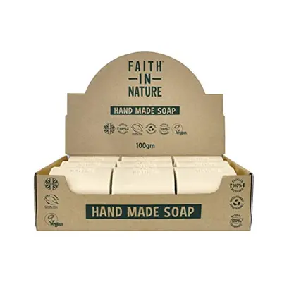 Natural Hemp Hand Soap Bar Box Set, Restoring, Vegan & Cruelty Free, No SLS or Parabens, x 100g