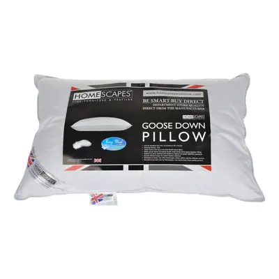 Homescapes Goose Down Pillow