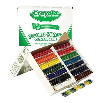 Crayola Colored Pencil Classpack School Supplies Assorted Colors Count