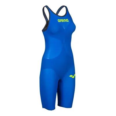 (32, Blue/Grey/Yellow) Arena Carbon Air2 Kneesuit Competition Swimwear