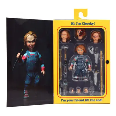 Hot NECA Chucky Good Guy Doll Child's Play Ultimate 4" Action Figure Doll Toy