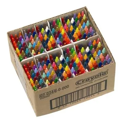 Crayola Assorted Crayons Classpack, colours