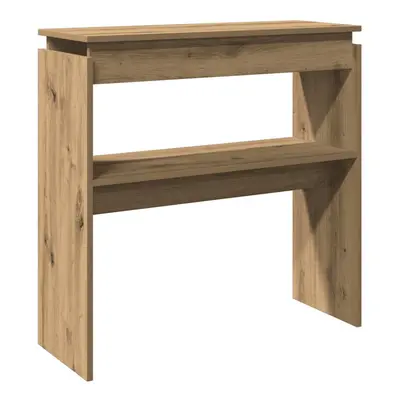 (artisan oak) vidaXL Console Table Hallway Accent Couch Table End Side Table Engineered Wood