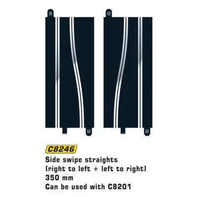 Scalextric C8246 Track Side Swipe Straight 13.75 inches