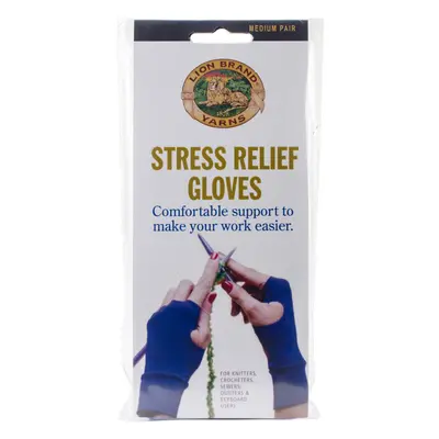 Lion Brand Stress Relief Gloves Pair-Medium