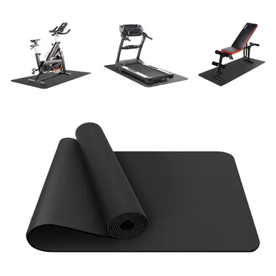 Treadmill mats, fitness equipment mats, heavy duty protective floor mats for stationary bikes, s